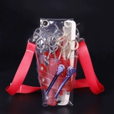 Ножницы, модная прозрачная поясная сумка, популярно в интернете