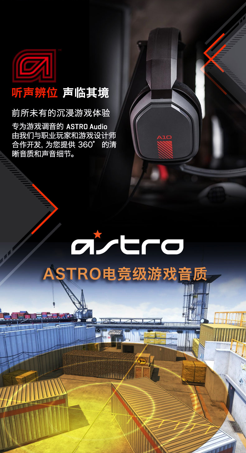 ASTROA10电竞耳机麦克风