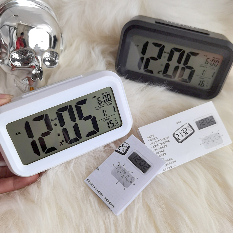 Drips up, your time butler's outlet single multifunction small personality lazy person loud alarm clock