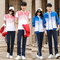 3 pieces of badminton suit suit for men and womens table tennis clothes to serve short sleeves long pants race team uniform jacket