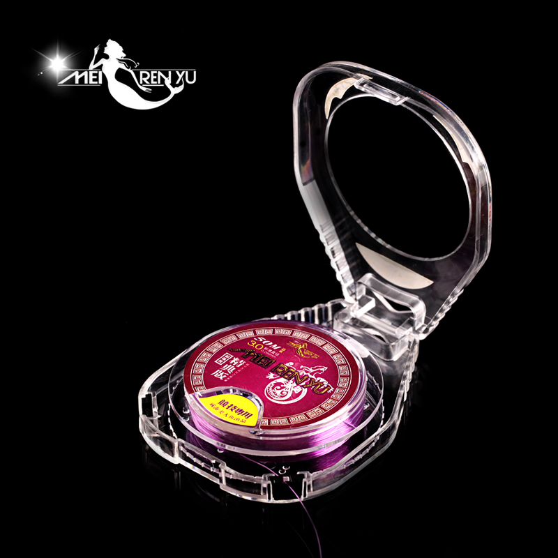 Weihai Mermaid line main sub-line Taiwan fishing line 0 6 Nylon line Competitive 50-meter line group