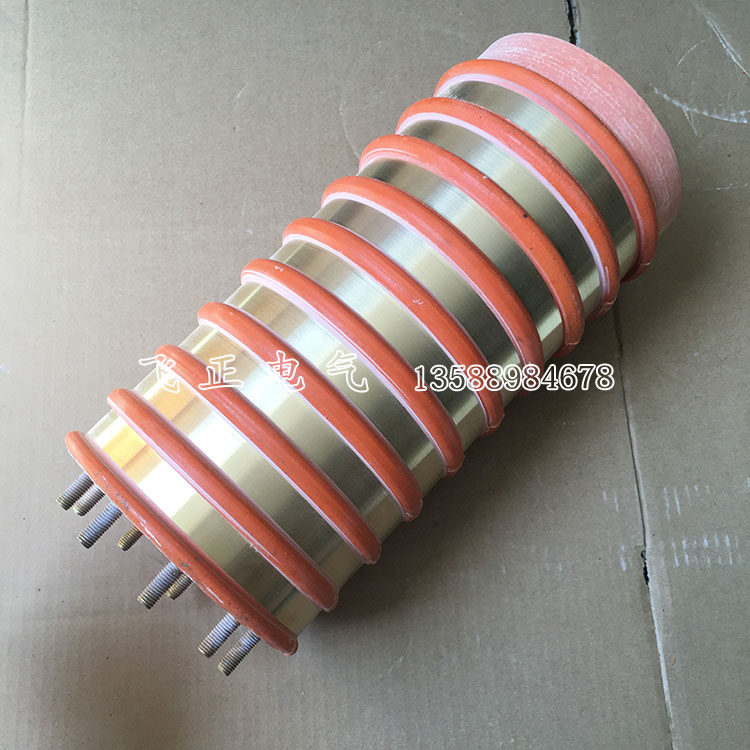 9-way collector ring inner diameter 65 70 outer diameter 150 height 305 conductive slip ring 9 rings Environmental protection equipment factory