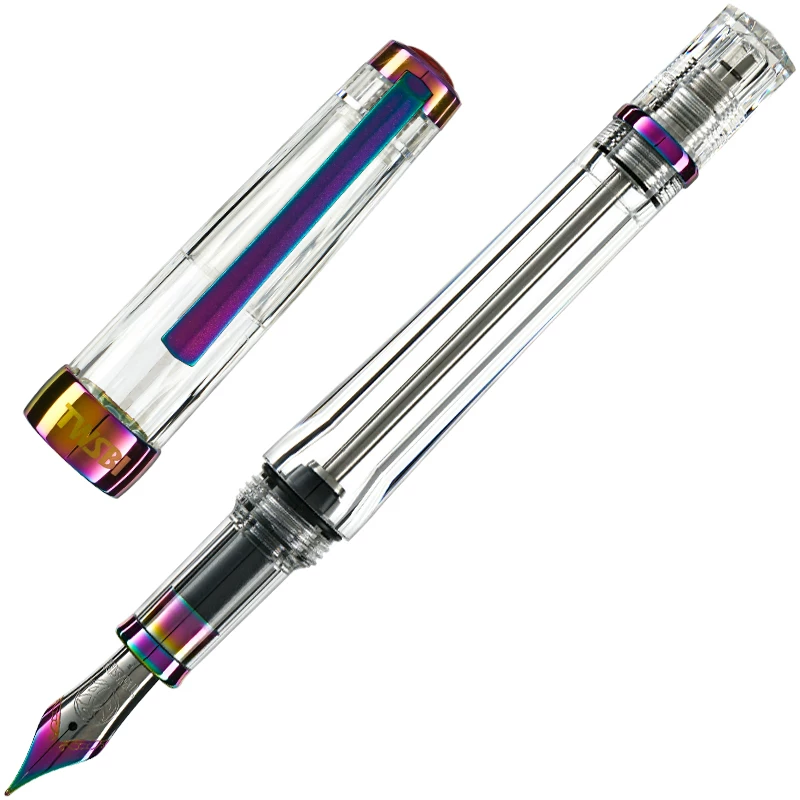 TWSBI Sanwen Hall VAC700 ультра-емкость вакуумного впитывания чернил перо Радуга Покрытие 2020 лимитированное плавное