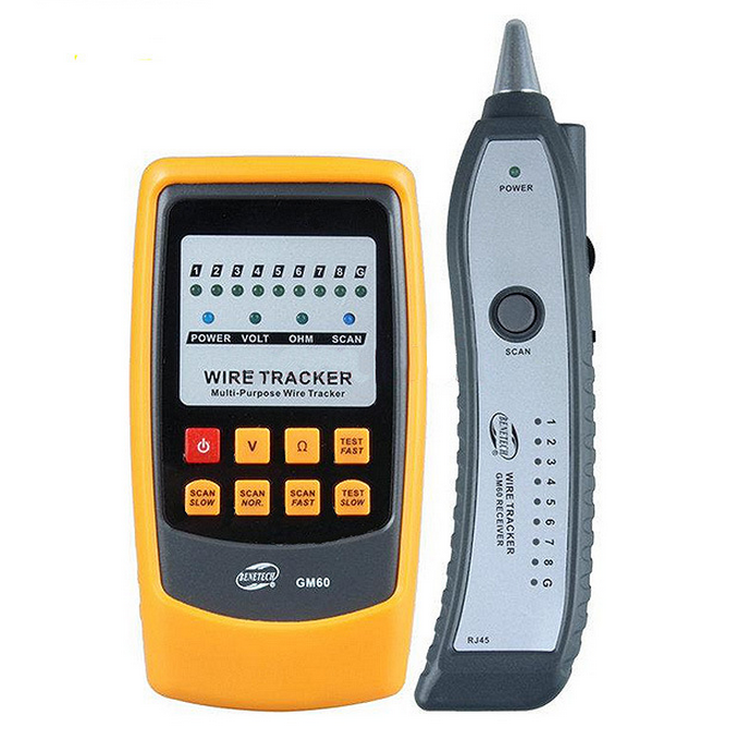 Peuzhi GM60 Cable Tester Network Route Telephone Line For Break Point Finder Tracing Wire Finder Wire Finder Wire Finder