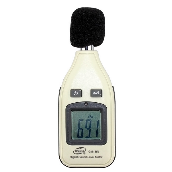 High-precision digital noise decibel meter Sound Level Meter GM1351 automatic backlit display