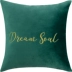 Nhung thêu tình yêu Thư Gối Sofa Đệm Ghế Gối Giường Mẫu Nhà Cá Tính Gối Vỏ Không Lõi Trở lại đệm / Bolsters