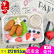 hộp cơm life element Takeaway hộp ăn trưa định lượng tập thể dục dùng một lần bột ăn nhẹ hộp thức ăn nhẹ rau rau xà lách đỏ - Hộp cơm điện sưởi ấm hộp cơm cắm điện magic korea