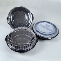 Spicy Hot Packing Box 2500ml Large Capacity Thickened Round Bowl Disposable Commercial Riser basin with cover Exterior Selling Box