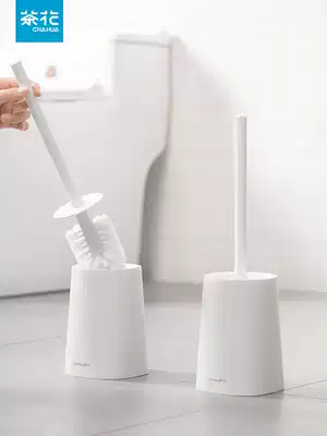 Camellia toilet brush Household no dead angle toilet cleaning brush set Powder room toilet brush Toilet brush dead angle