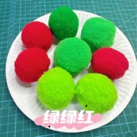 5 см. Смешанный цвет [красный, зеленый и зеленый] 18 штук 3 цвета/нет активности