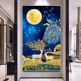 Diamond Diamond Diamond Porch Elk 2022 Новое вертикальное издание значительное точка гостиной кирпич поперечный ход проста простота