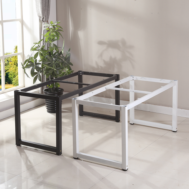 Table leg bracket Iron frame custom metal welded table feet custom foot shelf support table legs Wrought iron table legs Table frame