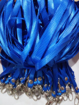 Documents sleeve hanging rope 1 0 gold silk hanging rope sleeve exhibition certificate factory card chest card representative of the certificate