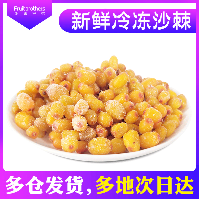 Fruit Brothers Frozen Sea Buckthorn Fresh Sea Buckthorn Fruits Frozen Sea Buckthorn Frozen Fruit Sea Buckthorn Fresh Fruit Enzymes
