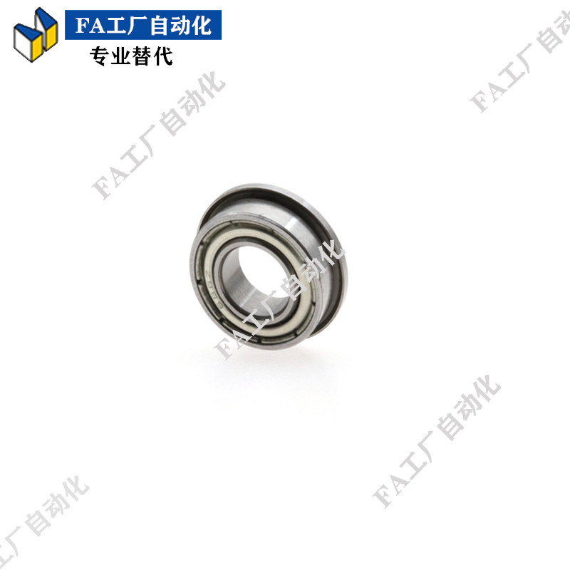 Stainless steel flange with blocking edge small bearing inner diameter 3 4 5 6 7 8 9 10 outer 11 11 12 13 14mm