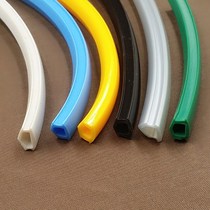 4040 adhesive strip soft flat sealing groove strip 2020 industrial aluminium profile slot 6 8 10mm decorative strip seal edge strip 3030