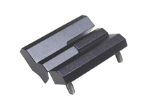 Zinc alloy black detachable plug corner exposed type with screw embedded fastening hinge CL109-2