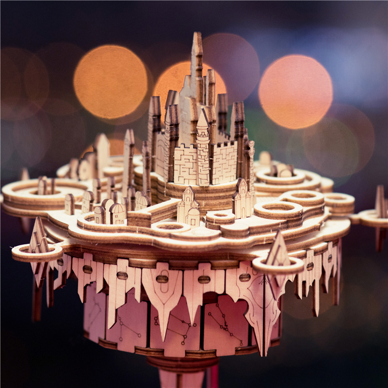 Dream Castle music box Music box Sky City send boyfriend and girlfriend best friend birthday New Year Valentine's Day gift