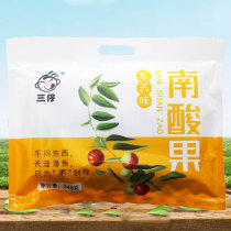 Sanzai South acid fruit 248g perilla flavor five-eye fruit jujube grain Bodhi fruit jujube cake preserved Jiangxi specialty pastry