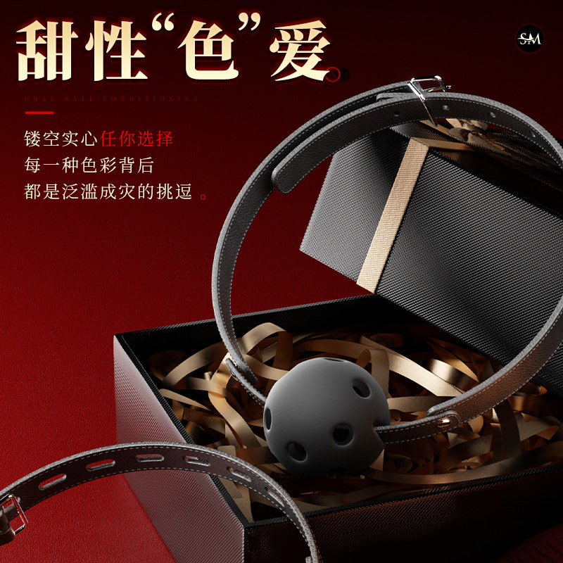 Leather Ball Gag SM Accessory detail 4