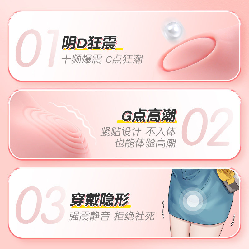 Remote Wearable Vibrator detail 2