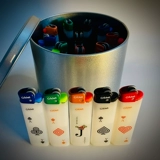 Одноразовая зажигалка, взрывобезопасная высококлассная подарочная коробка, делается под заказ