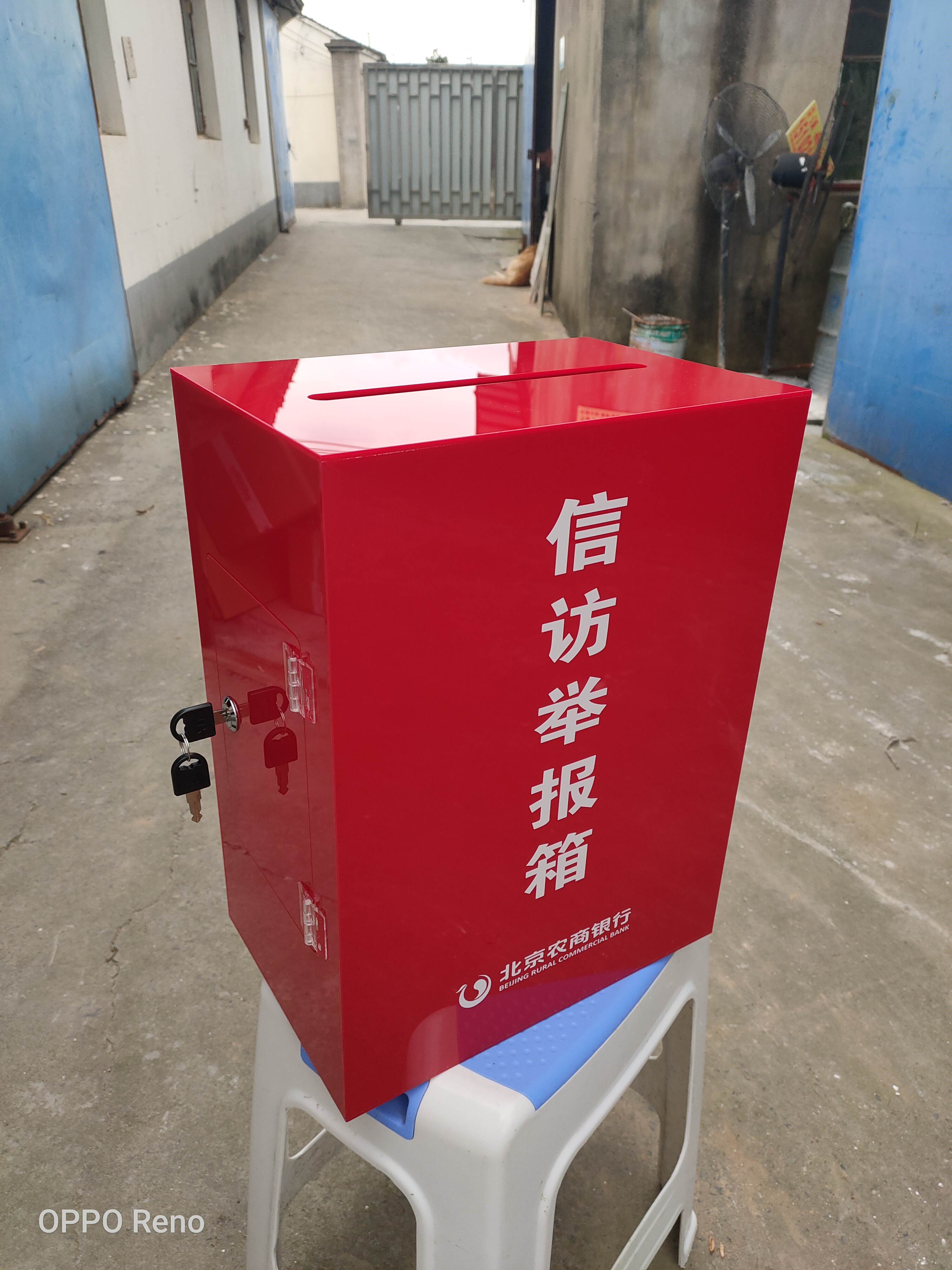 Large Organic Glass Gold Box Transparent Donation Box Dedicated Love Opinion Fine Ballot Box