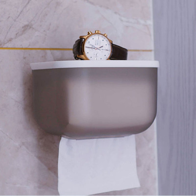 卫生间免打孔纸巾盒置物架