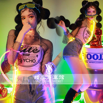 Shadow Building New Writing Real Private Room Themed Photography Costumes Personality Tide Beats Punk Wind Art Nightclub DS Acting Out