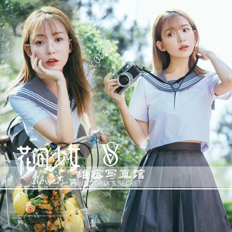 Movie House Students Themed New Campus Art Little Fresher Brigade Filming Academy Wind Writing Real Photo Clothes-Taobao