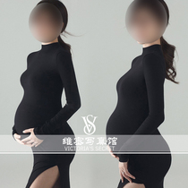 Photo Gallery Pregnant Women Shine Korean Wind Baum Dresses Exhibition New Pregnancy Taste Art Photography Private Room to Write True Clothing