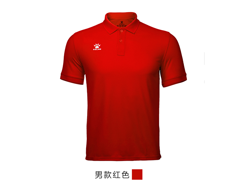KELME Kalmy Summer Men Áo thun thể thao POLO Áo sơ mi thể thao màu sắc thoáng khí và nhanh khô tay - Áo polo thể thao áo polo nữ form rộng
