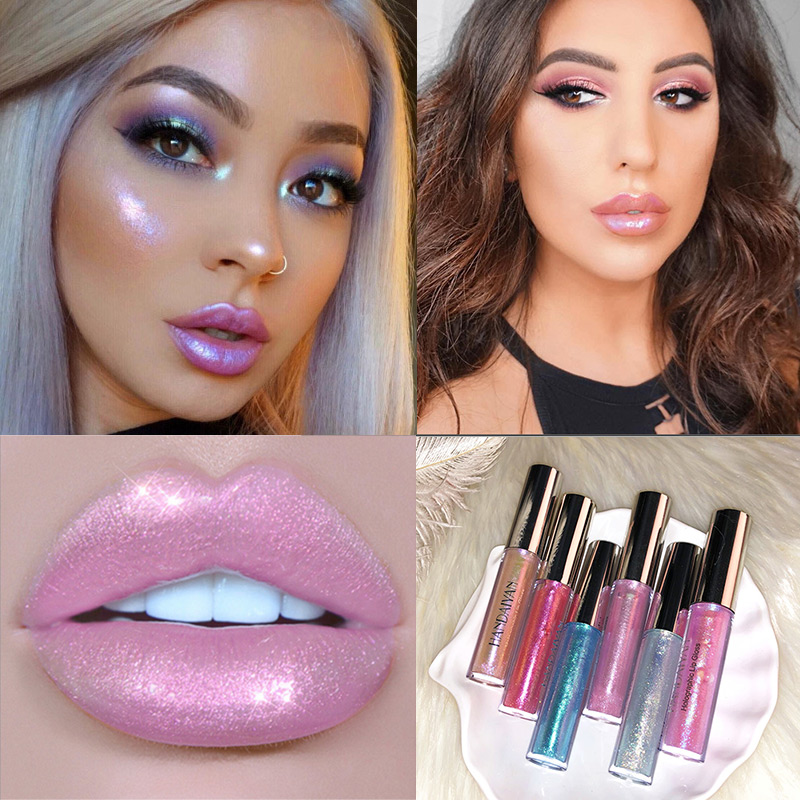 Lip Gloss student pearly shiny moisturizing and nourishing bright crystal man Fish Ji moisturizes Lip Gloss lip Lip Glazed Beep