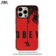OBEY Flag Illustration iPhone Xiaomi Phone Case for iPhone, Xiaomi