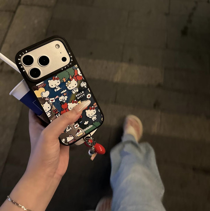 Co-Branded Apple Tree Kt Cat Iphone17Promax Cute 15/14/13 Phone Case 17 Anti-Drop 16Plus for Women