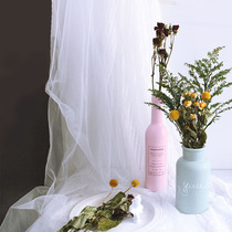 Designer Nordic minimalist style mousse matte textured glass vase (including plants)