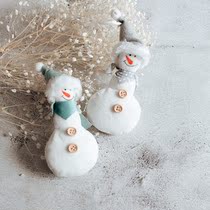 Christmas tree decoration snowman accessories