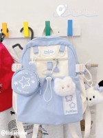 Синяя маленькая подвеска с бантиком, значок