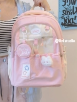 Розовый большой значок