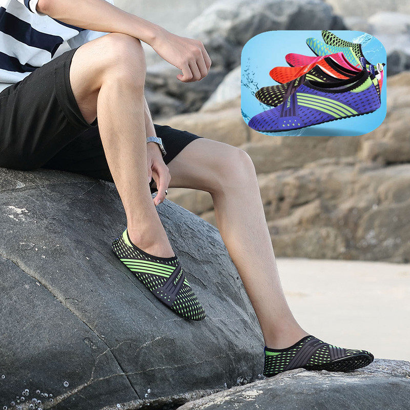 New Pint Speed Dry Men's Water Shoes Women Anadromous Shoes Summer Non-slip Barefoot Soft Shoe Treadmill Special Outdoor Schoocree Shoes