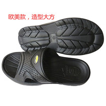  Foreign trade hot sale European outdoor slippers 46 yards 47 yards mens fashion large size word home drag ultra-light thick sandals