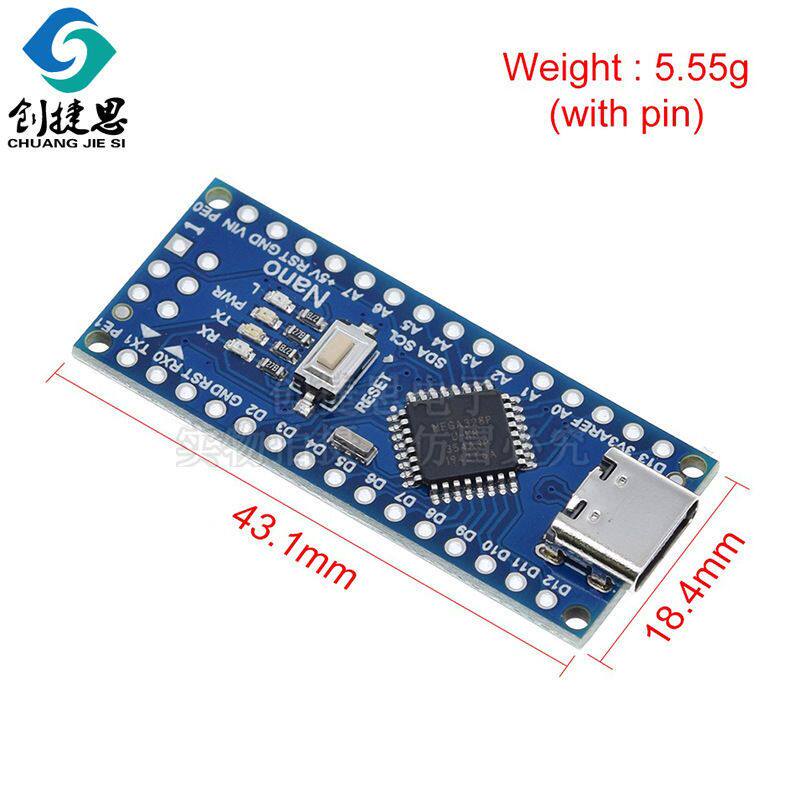 Nano V3.0 CH340G 改进版 Atmega328P 开发板 适用Arduino