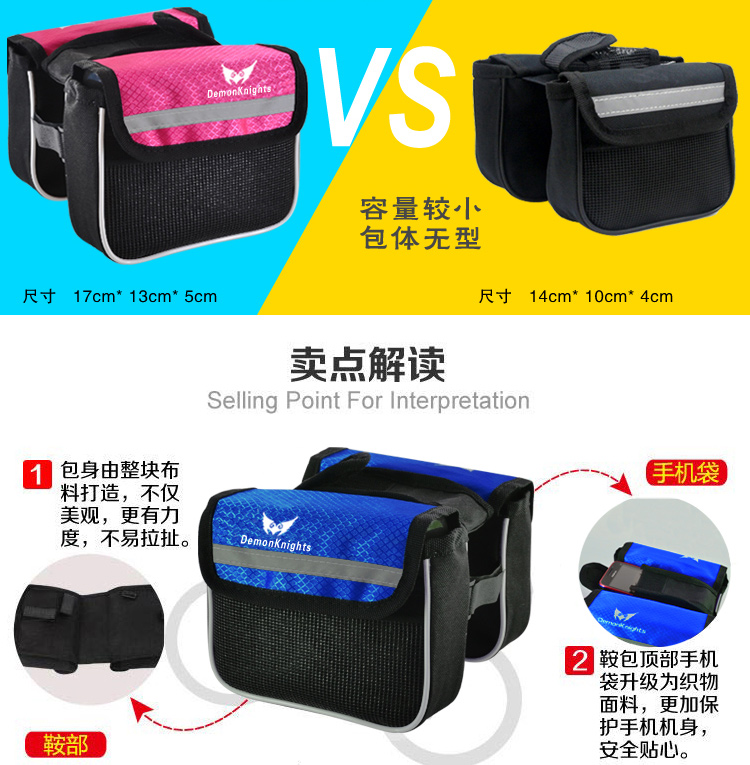 Sacoche pour vélo - Ref 2221035 Image 11