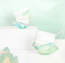 The Palace of the Kuri River Mountain disposable mask in spring fashion has 10 people with dust - proof decoration masks