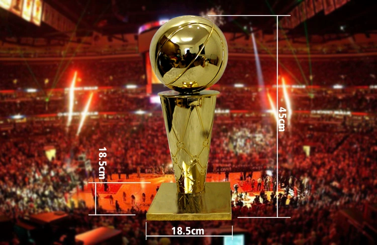 Cúp vô địch NBA OBrien Cup Người hâm mộ bóng rổ lưu niệm cung cấp Kobe James Curry 	bóng rổ da số 7	