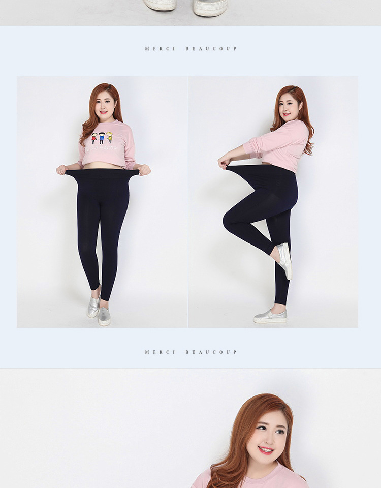 Mùa xuân và mùa thu quần legging mỏng bước trên quần chân phụ nữ mặc ngoài mùa thu và mùa đông co giãn mỏng mặc sang trọng cộng với phân bón XL 200 kg quần tây nữ đẹp