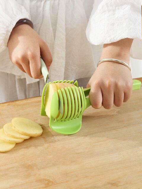 Lemon slicer multifunctional fruit divider with handle tomato tomato slice household lemon cutting tool