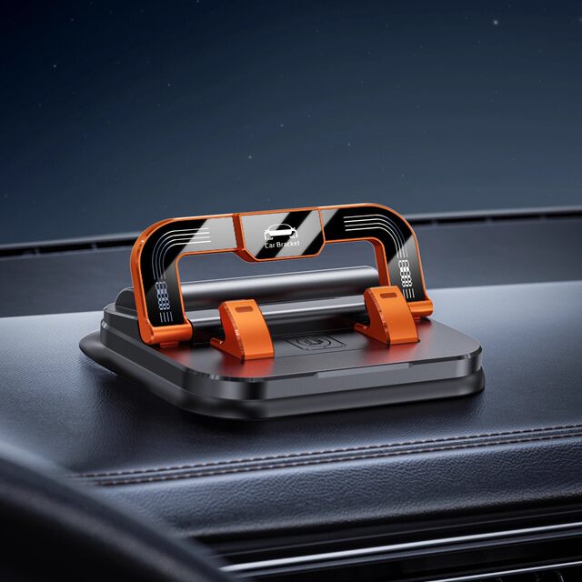 New Car Phone Holder Two-In-One with Number Plate, Integrated Anti-Shake Navigation Holder, Car Phone Holder for Vehicle Use