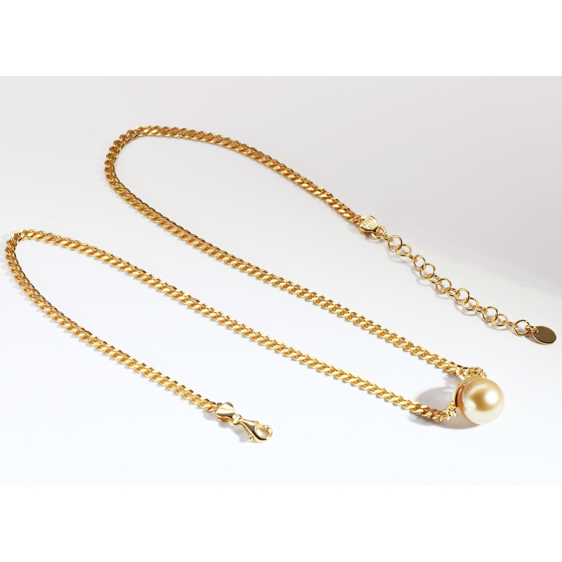 Igem Jewelry Silversmith S925 Sterling Silver Cuban Chain Accessories Vintage Silver Jewelry for Chinese Valentine's Day Gift to Girlfriend