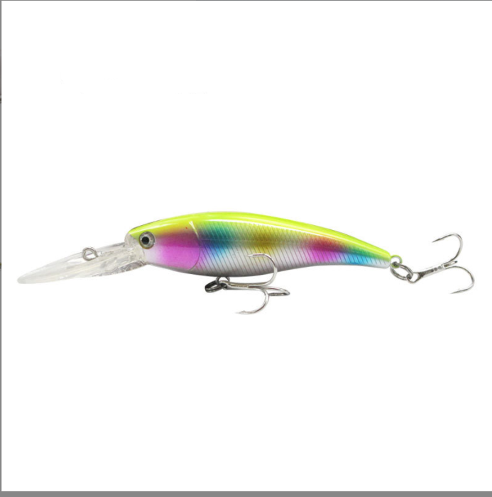 6 Colors Sinking Minnow Fishing Lures Hard Plastic Minnow Baits Bass Trout Fresh Water Fishing Lure